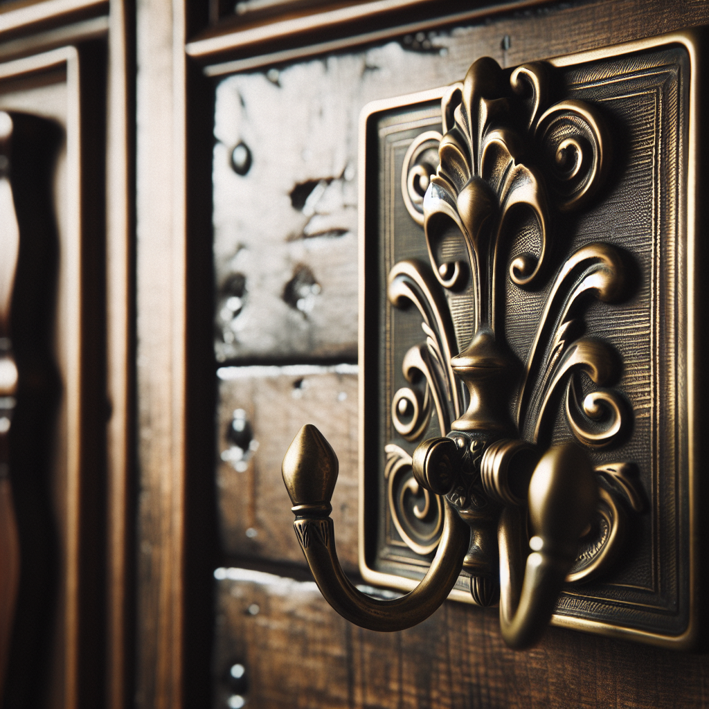 Timeless Charm: Adding Character with Vintage and Antique Brass Coat Hooks